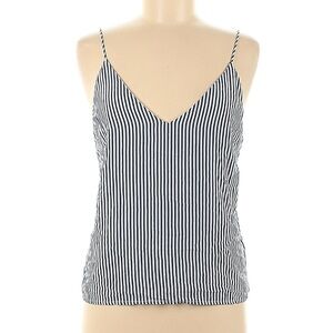Unbranded size medium blue and white striped tank